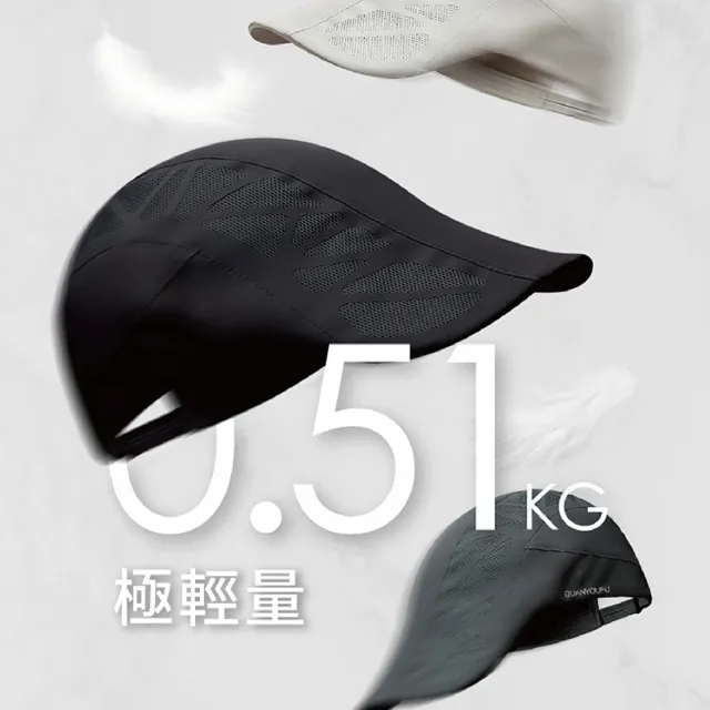 【golovejoy】運動鴨舌帽UPF50+(腳踏車帽子 自行車帽子 慢跑帽子 戶外運動 輕量鴨舌帽 透氣防曬 男女通用)