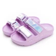 【Disney 迪士尼】童鞋 冰雪奇緣2 輕便拖鞋 Q彈超好穿  紫 正版台灣製(FNKS37017)