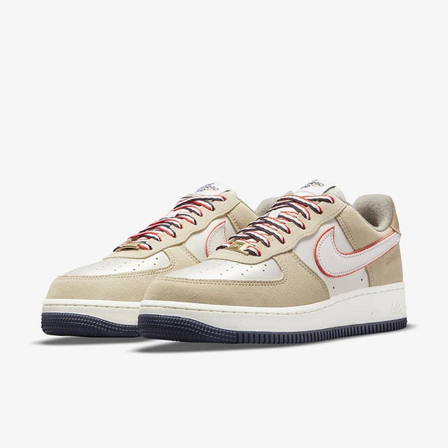 NIKE 耐吉 W AIR FORCE 1 07 LX ATHLETIC CLUB 奶茶色 女鞋(DQ5079-111)