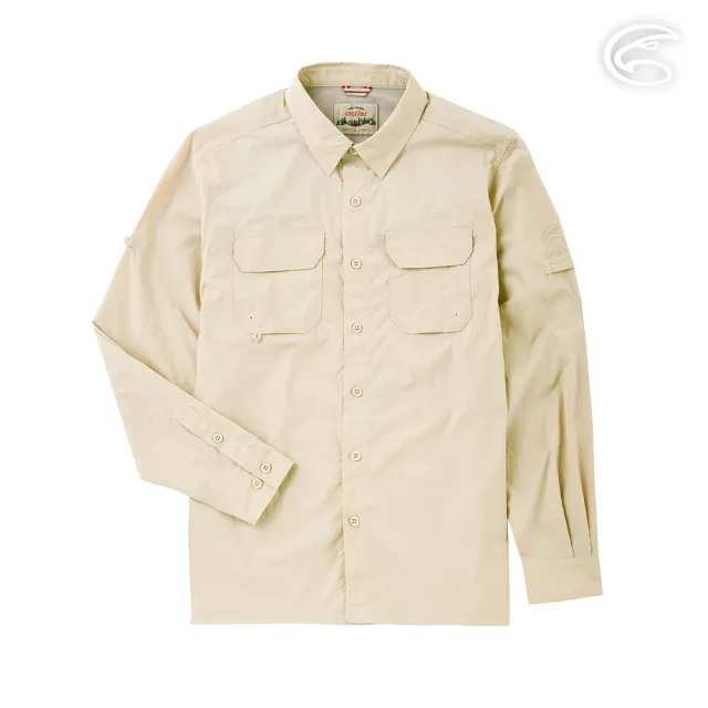 【ADISI】男UPF50+透氣快乾長袖襯衫AL2311037(防曬 抗UV 透氣 吸濕排汗 快乾 彈性)