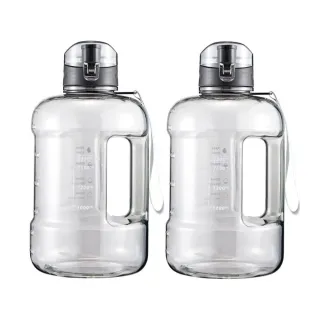 【日本FOREVER】大容量攜帶把手水壺2300ml(買一送一)