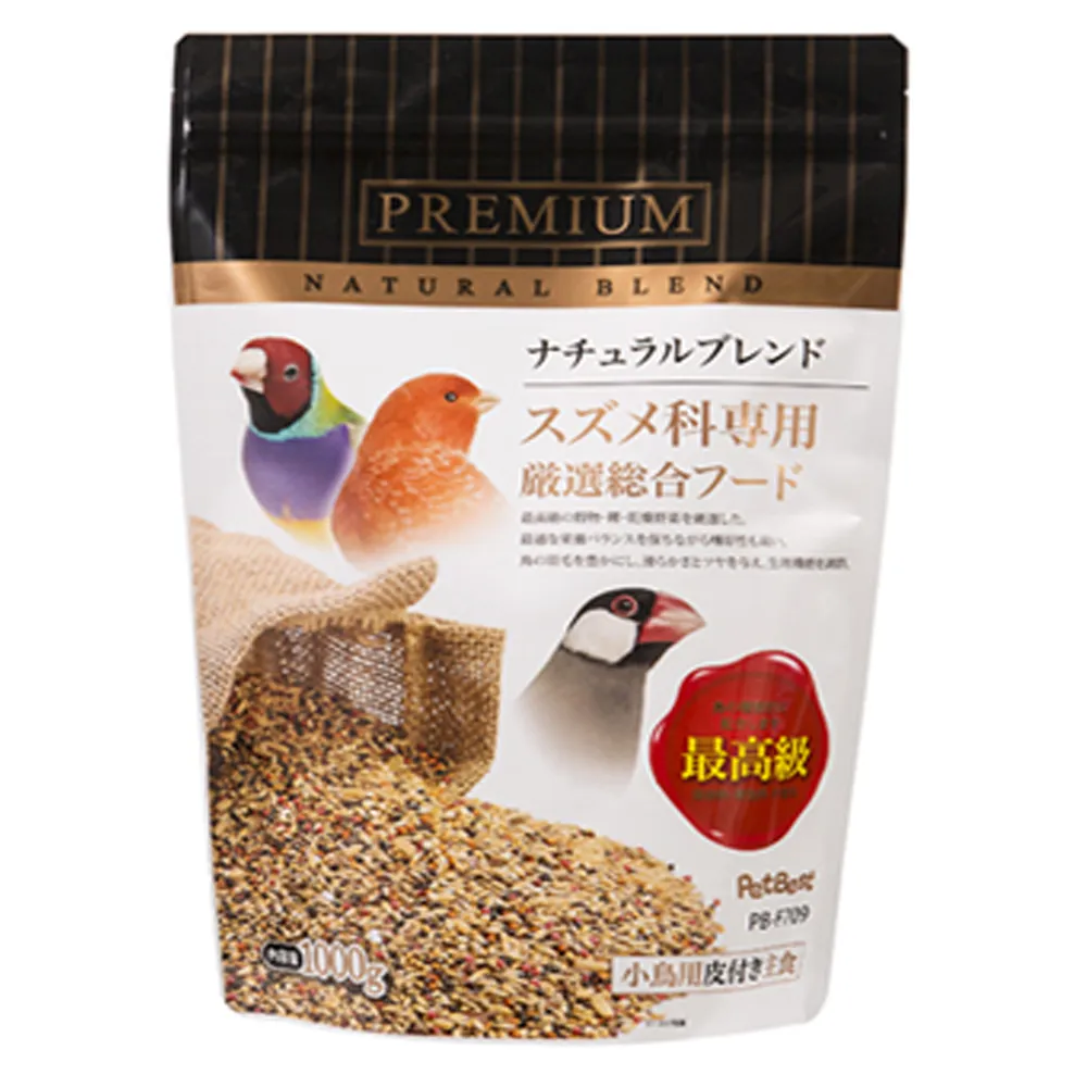 【Pet Best】觀賞鳥全方位飼料/雀科鳥類(1000g)