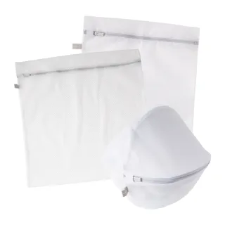 【UdiLife】純淨無染 綜合洗衣袋超值9件組(粗網 細網 圓形 MIT 台灣製造 洗衣網 防變形 網眼透氣 收納)