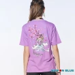 【BLUE WAY】女裝 金標踏浪百花鹿 短袖 上衣-日本藍