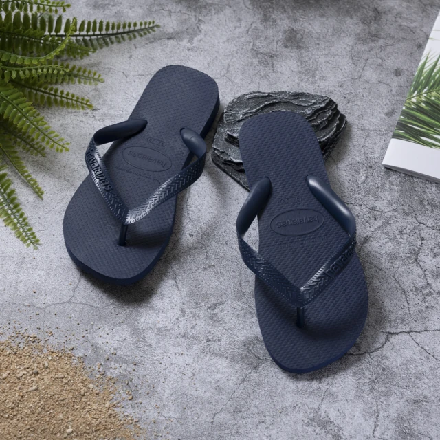 havaianas 哈瓦仕最優惠 TOP 藍色(拖鞋 男鞋 夾腳拖 素色 巴西)