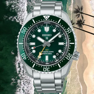 【SEIKO 精工】大谷翔平配戴款 三日鍊 GMT 潛水機械腕錶 618 年中慶 禮物(SPB381J1/6R54-00D0G)