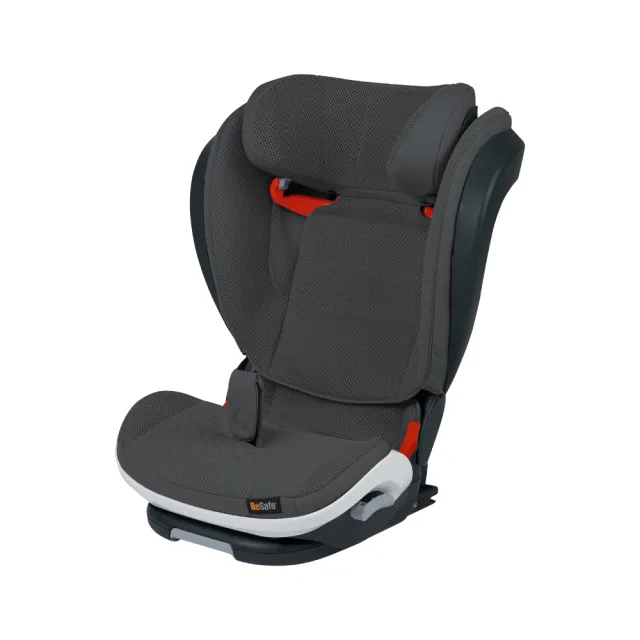 【BeSafe】4-12歲 ISOfix 成長型汽座  最新I-Size標準(3D極圈灰)