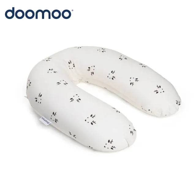 【Doomoo】有機棉舒眠月亮枕(月亮枕 孕婦枕 舒適透氣)