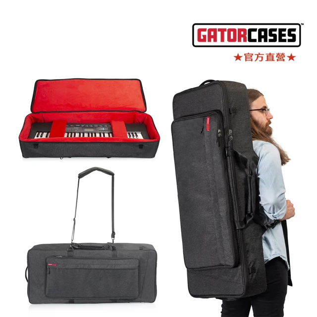 【GATOR CASES】Transit 61鍵盤厚袋 Keyboard Bag(可後背可手提防潑水面料)