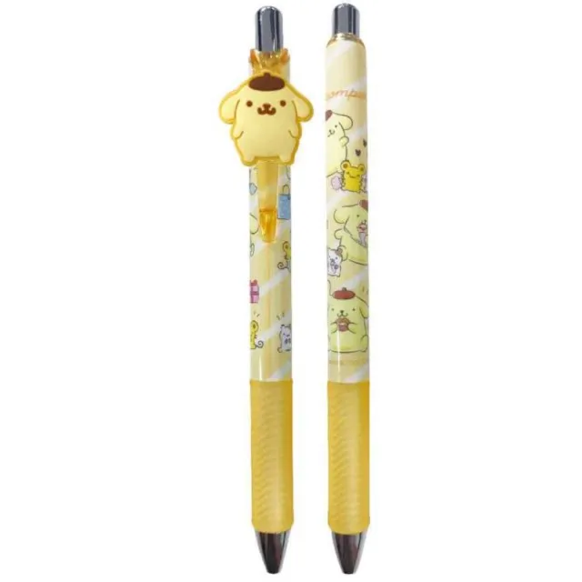 【小禮堂】布丁狗 造型筆夾自動鉛筆 - 黃逛街款(平輸品)