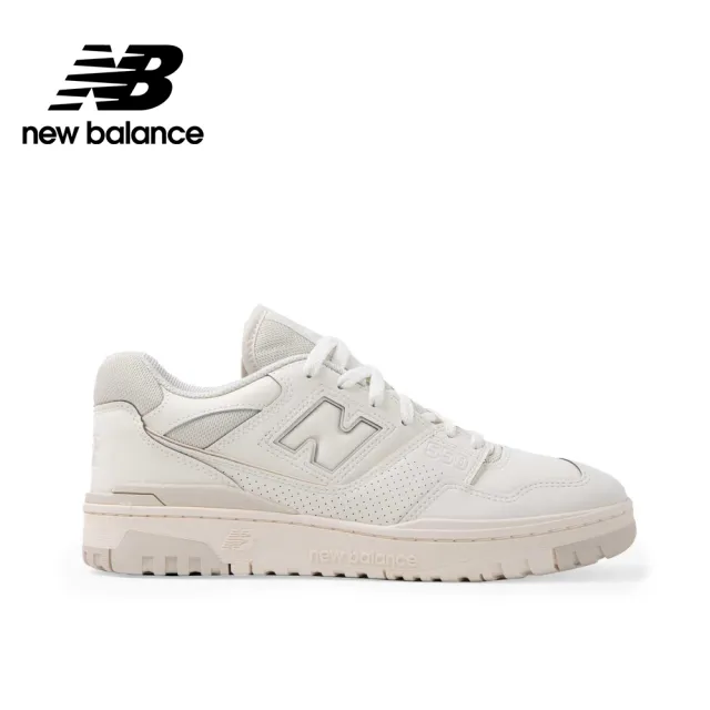 【NEW BALANCE】NB 復古休閒鞋/運動鞋_男鞋/女鞋_白色_BB550HSA-D