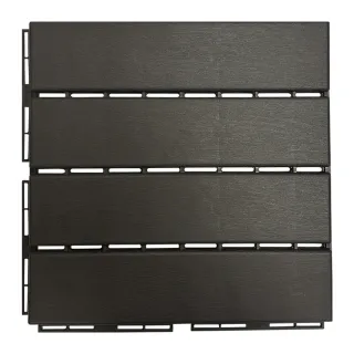 【V. GOOD】PVC拼接全塑地板x1箱 約0.4坪(15片/箱 陽台地板 防水拼接地板)