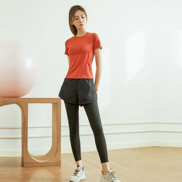 【BODYAIR】貼身收腰輕透網上衣(瑜珈.慢跑.運動.健身.透氣.舞蹈.運動服)