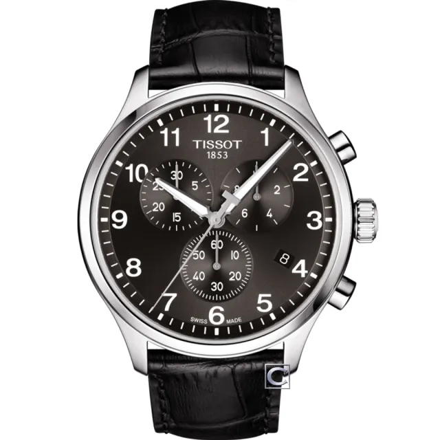 【TISSOT 天梭】Chrono XL韻馳系列經典計時腕錶(T1166171605700)中秋 送禮自用首選