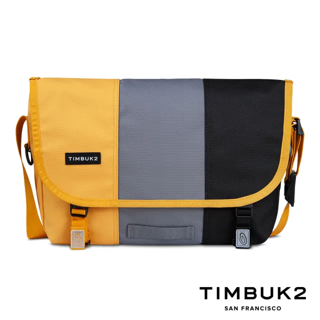 Timbuk2】Classic Messenger Cordura Eco 13 吋經典郵差包(黃灰黑拼色