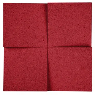 【Muratto】葡萄牙設計牆壁吸音防水造型有機軟木塊16片/盒-方塊