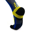 【母子鱷魚】-官方直營-高科技包覆足部加壓襪-藍