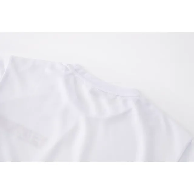 【FILA官方直營】KIDS 女童吸濕排汗短袖上衣-白色(5TEX-4322-WT)