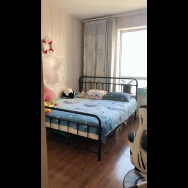 【優品傢俬】歐式復古鐵管床架/LOFT工業風床架/法式古典鐵藝雙人床架/5尺雙人床架(工業風床架)
