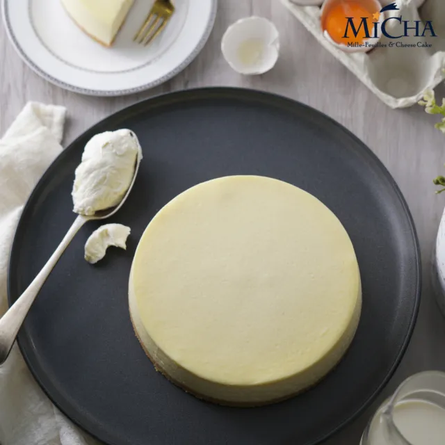 【MICHA 米迦】法式原味重乳酪x2入 450g/入(午茶甜點 蛋糕)