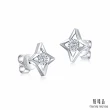 【點睛品】Daily Luxe 10分 炫幻星星 18K金鑽石耳環(一對)