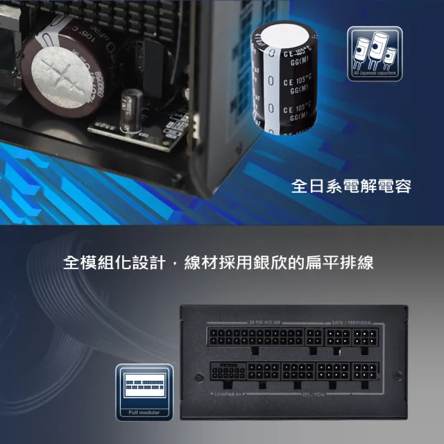 【SilverStone 銀欣】Extreme 850R Platinum(850W 白金牌認證 電源供應器 5年保固)