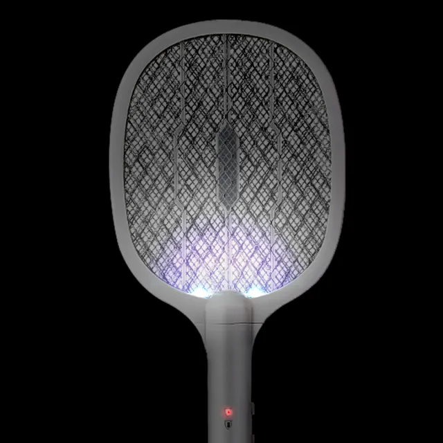 【FJ】一拍兩用電擊式電蚊拍F3(USB充電)