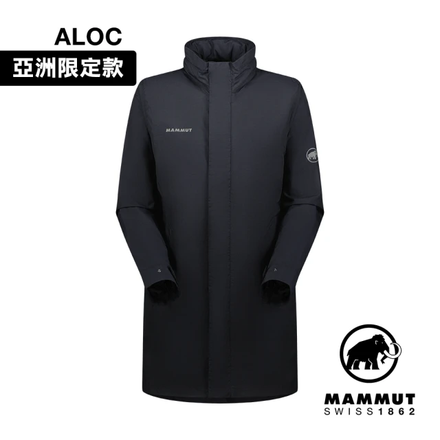 Mammut 長毛象 Utility WB Coat AF Men 日系機能長版大衣外套 黑色 男款 #1012-00670