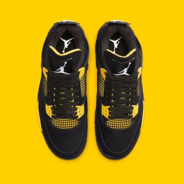 NIKE 耐吉】籃球鞋Air Jordan 4 Retro Thunder 男鞋麂皮OG 雷神經典AJ4