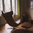 北歐設計款單人沙發椅/現代簡約時尚老虎椅/客廳卧室懶人椅/躺椅/休閒椅/電腦椅(經典名椅)