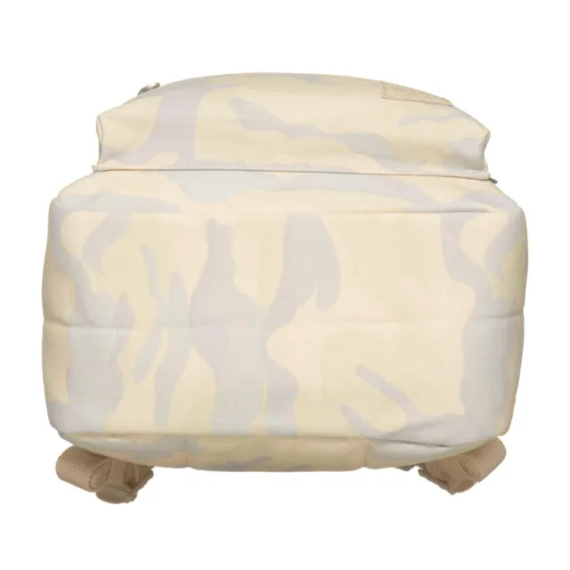 【Herschel】雙11 Grove XS 中型 高階 水洗 重磅 棉帆布 米黃 迷彩 金屬拉鍊 女生 背包  女包  