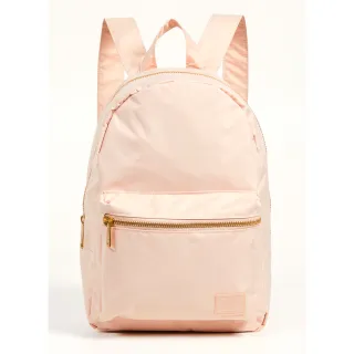 【Herschel】Grove XS 中型 淡粉色 輕量 帆布 尼龍 金拉鍊 女生 背包 女包 小後背包 後背包