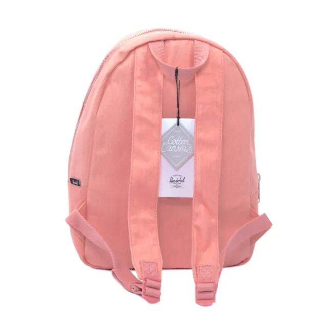 【Herschel】雙11 Grove XS 中型 高階 水洗 重磅 棉帆布 粉紅 草莓粉 金屬拉鍊 女生 背包 女包 