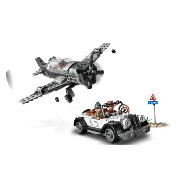 【LEGO 樂高】Indiana Jones系列 77012 Fighter Plane Chase(印第安納瓊斯 模型玩具)
