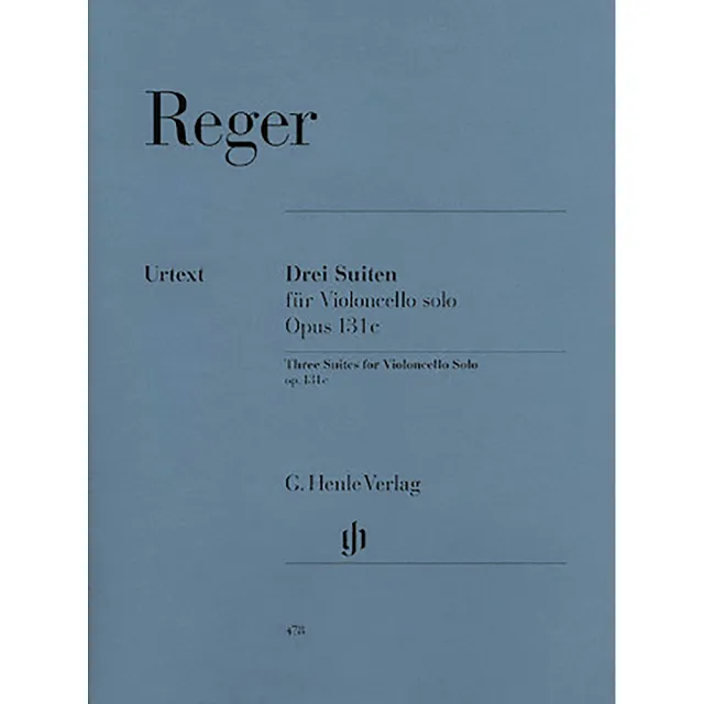 【Kaiyi Music 凱翊音樂】雷格：無伴奏大提琴組曲作品131c Reger Three Suites op.131c cello | 拾書所