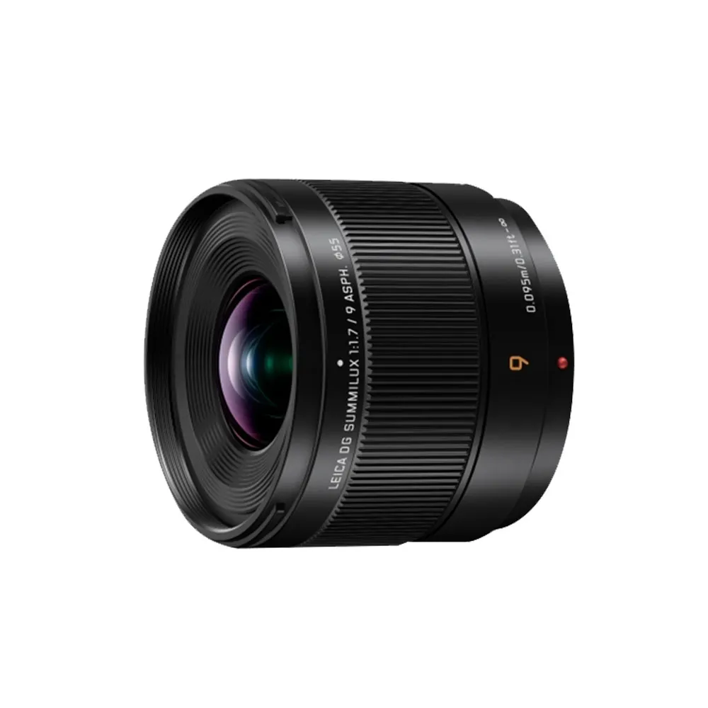 【Panasonic 國際牌】LEICA DG SUMMILUX 9mm F1.7 H-X09GC定焦鏡(公司貨)