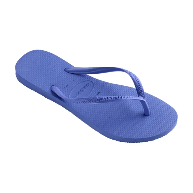 【havaianas 哈瓦仕】拖鞋 女鞋 夾腳拖 細帶 Slim 紫羅蘭色 4000030-3562W(哈瓦士)