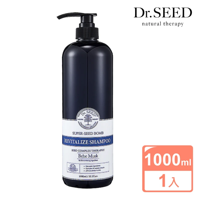 Dr. SEED 柔敏香氛洗髮精1000ml(韓星朴素珍、機智醫生柳演錫代言推薦)