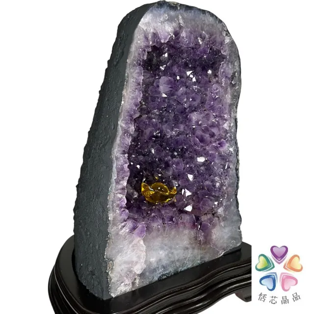 【恬芯晶品】巴西土型紫晶洞7.7KG新居財位擺設MA19(紫水晶洞開運水晶招財招貴人開業財位晶洞)