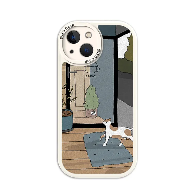 【Timo】iPhone 13 6.1吋 小貓日和全包鏡頭手機殼