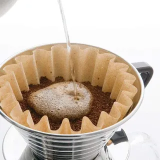 【Kalita】日本 155系列 不鏽鋼蛋糕型手沖濾杯(不鏽鋼 濾杯)