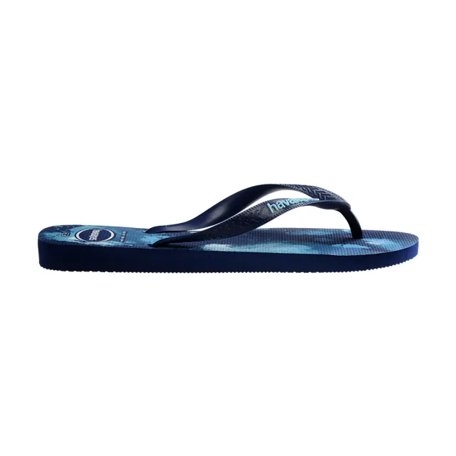 【havaianas 哈瓦仕】拖鞋 男鞋 夾腳拖 渲染 Top Camu 藍 4141398-0555M(哈瓦士)