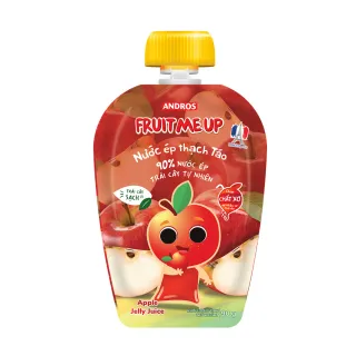 即期品【Andros安朵思】蘋果風味果汁凍飲90g X3