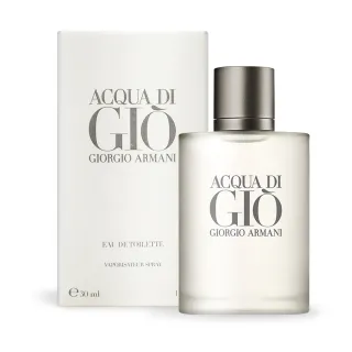 【Giorgio Armani 亞曼尼】寄情水男性淡香水(30ml-EDT-國際航空版)