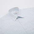 【ROBERTA 諾貝達】土耳其素材 台灣製 舒適純棉 休閒時尚品味長袖襯衫(藍)