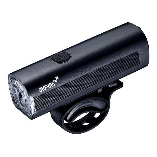 【INFINI】I-290P 400流明 白光USB充  電式前燈(黑色)