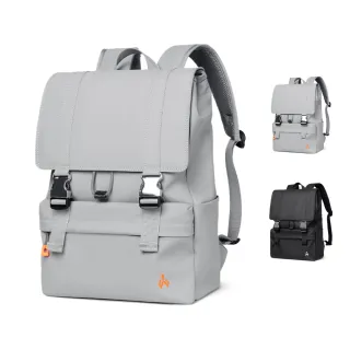 【PHC】休閒時尚簡約雙色旅行背包(現+預  灰色／黑色)