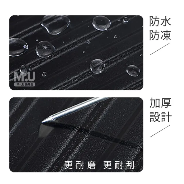 【Mr.U 優先生】透明行李箱 防水保護套 全透明款(行李箱套 防塵套 旅行用品 收納袋)
