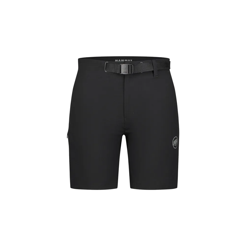 【Mammut 長毛象】Trekkers 3.0 Shorts AF W 健行防潑水短褲 黑色 女款 #1023-00483