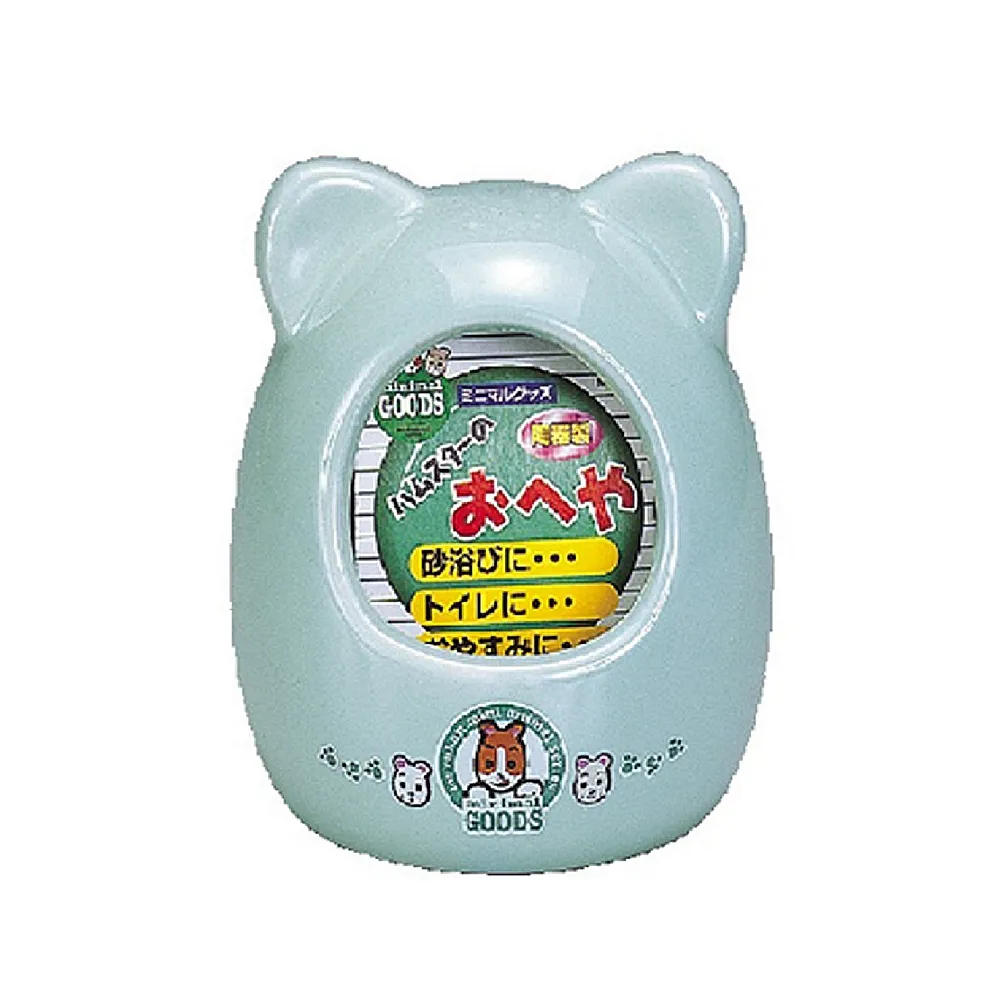 【Marukan】MK鼠鼠陶瓷小別墅 M（MR-333）(小動物窩、鼠窩)